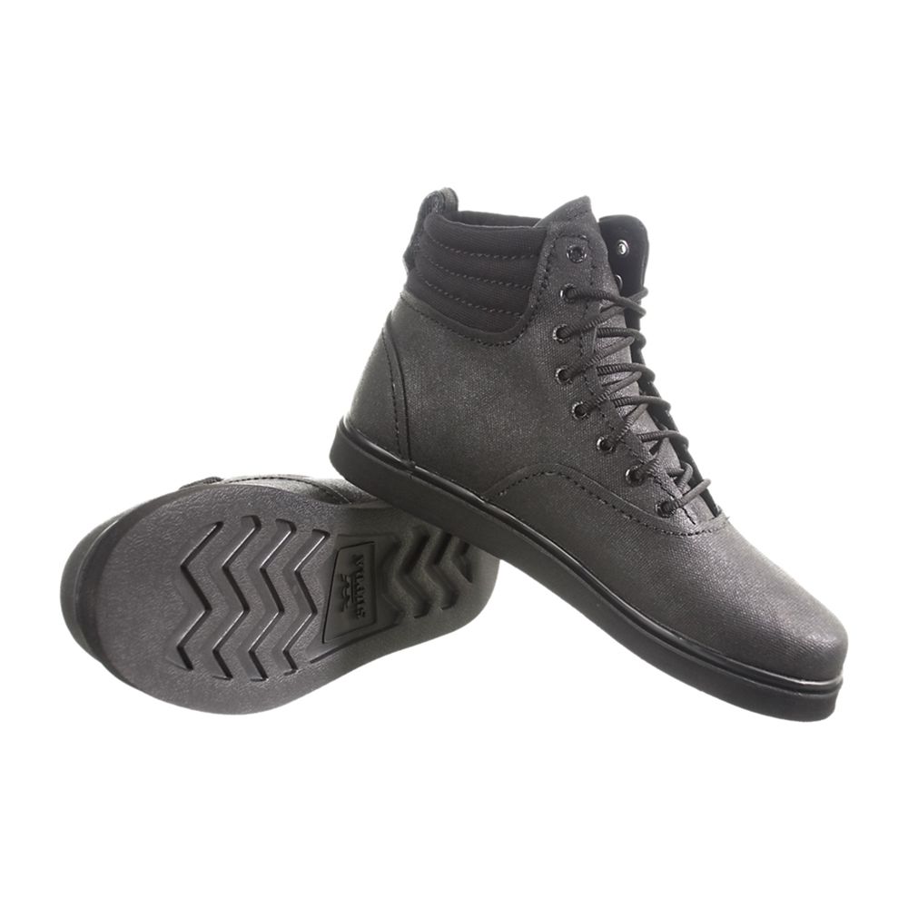 Baskets Montantes Supra Henry Noir Turf Black Homme | PLK-23781347